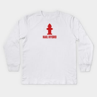 hail hydro Kids Long Sleeve T-Shirt